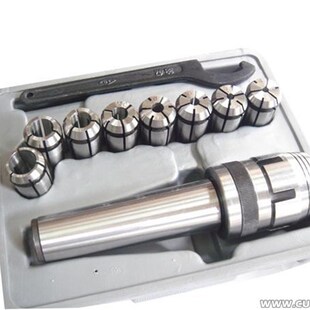 MT4 J7316A套装 R8柄 MT3 筒夹MT2 铣夹头铣床夹套弹簧夹头筒夹1