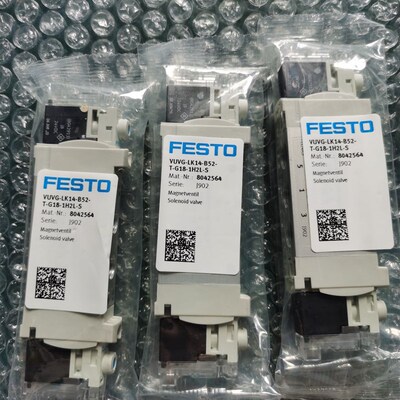 FESTO电磁阀VUVG-LK14-B/M52-AT-G18-1H2L-W1-S  589287 589288