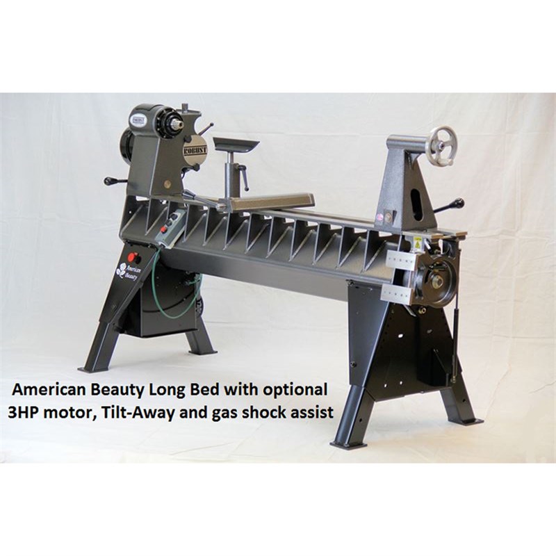 Robust 3HP 美国丽人车床 木工车旋木旋工具 原装进口 堤旁树