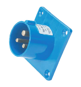 SFE上丰工业插头SF-623 32A 三极器具插座暗装直式插头 三芯插头