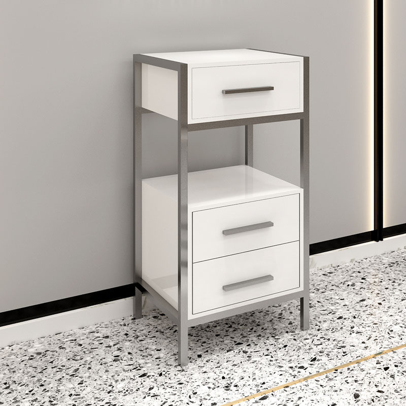 理发店工具柜发廊专用工具台美发店工具车抽屉式剪发柜镜台小柜子