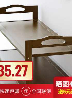 鞋架竹子多层木质50长70 80 90 100宽25cm简易家用门口放鞋的架子