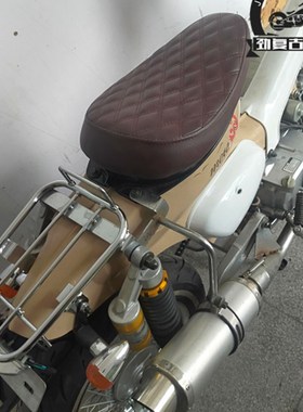 适用幼兽C50/C70双线菱形座垫 CUB110幼兽单人坐包 嘉陵CoCo座包