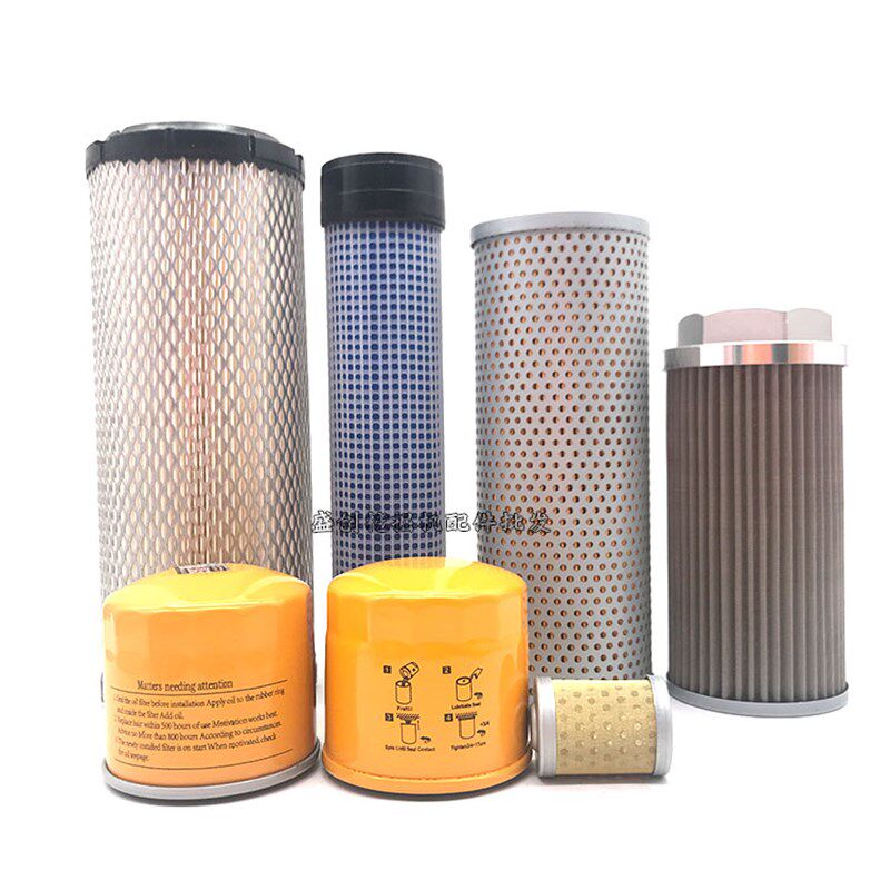 洋马挖掘机VIO55-5A-2-3机油滤芯柴油格空气液压回油进油