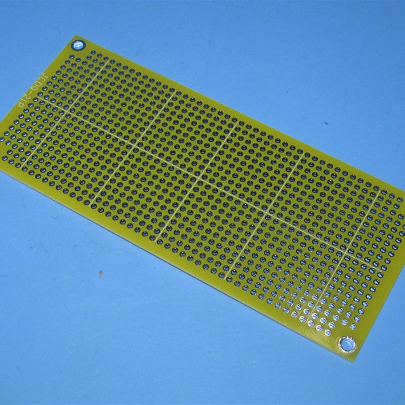 万能板洞洞板 焊孔直径1mm 尺寸12955mm FR4单面玻纤板 JCDQ21P