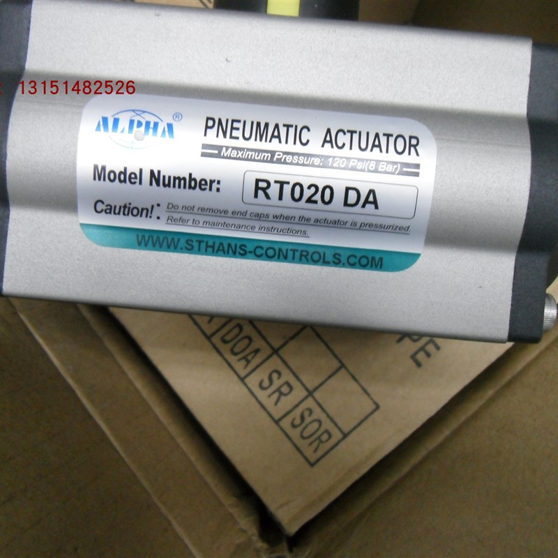 全新原装正品RT020DA气动阀执行器ALPHA原装RT020DA 实物图