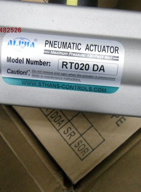 全新原装正品RT020DA气动阀执行器ALPHA原装RT020DA 实物图