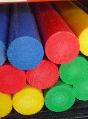 彩色 红 黄 蓝 绿 黑 白色POM板棒PE板 pvc尼龙/10 20 30 35 40mm