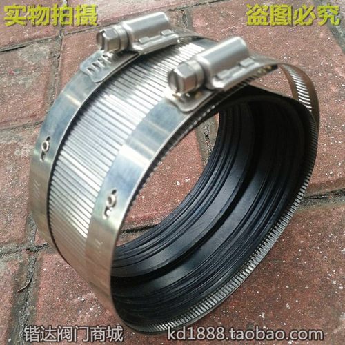 304不锈钢管塑 铸铁管管箍 304不锈钢卡箍 管夹塑料管夹DN50 100