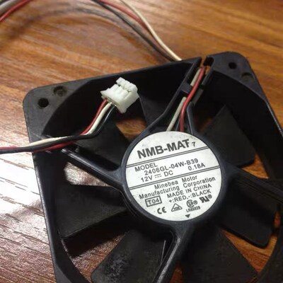 NMB 2406GL-04W-B39 12V 0.18A 3线信号检测 6CM 6015 变频器风扇
