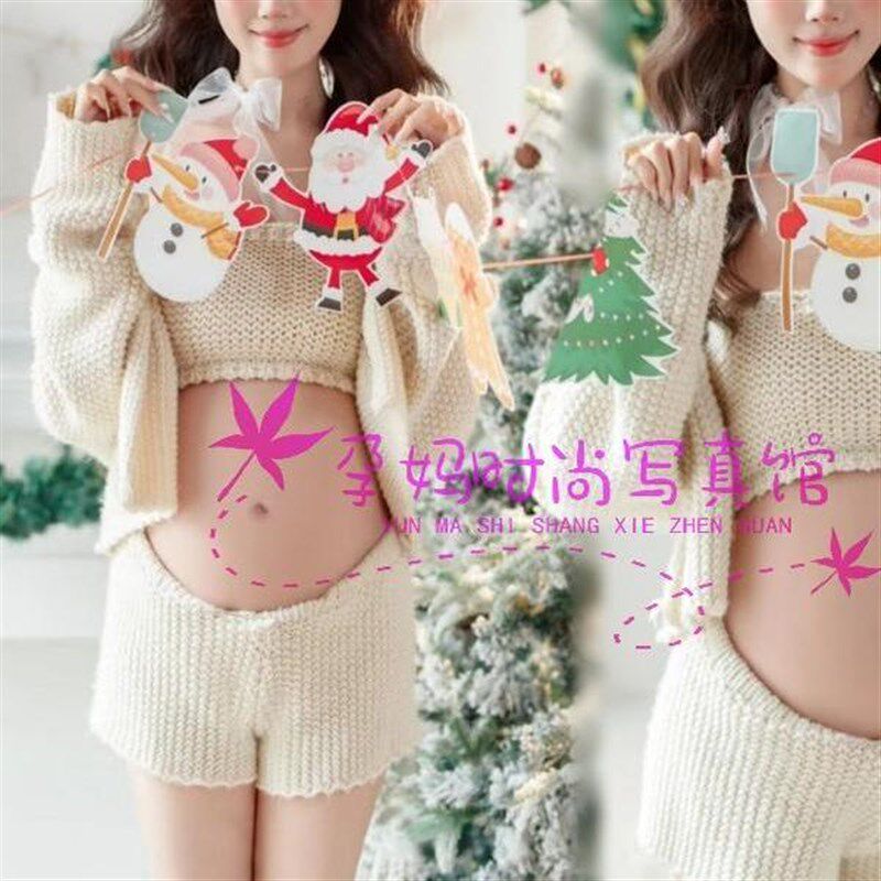 2024新款孕妇照服装影楼摄影孕妈咪拍照主题服饰孕妇照片写真服装