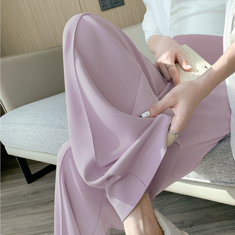 孕妇裤子夏季薄款外穿直筒打底裤孕早期夏装大码休闲阔腿裤女夏款