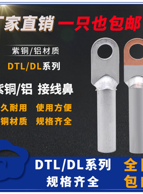 铜铝鼻子DTL10-400平方过渡接线端子铝线电缆终端接头接线鼻AB级