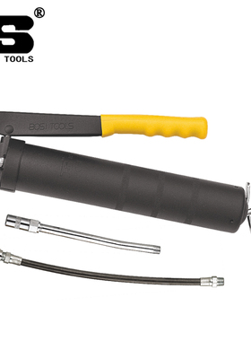 波斯工具 重型黄油枪(专业级)400g 压杆式油枪 润滑工具BS333816