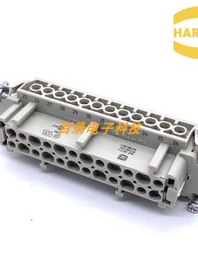 HARTING浩亭连接器 09330242711 24针/芯母芯 HAN-24E-F-s 25-48