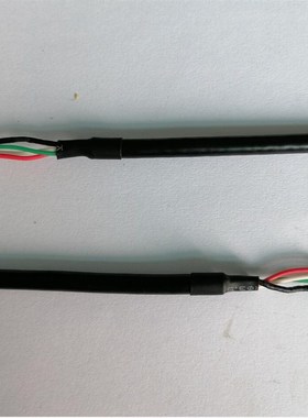 MX1.25-4p双头屏蔽线UL2725纯铜线材制作USB线端子线延长线连接线
