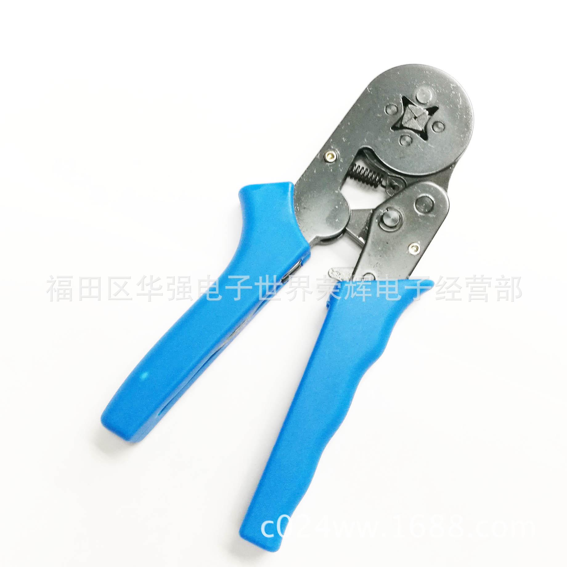 管型端子压线钳 端子钳 压线钳压接钳4边型欧式端子钳DL-6