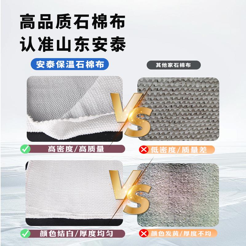 厂家无尘石棉布防火高密度耐高温材料 无尘纤维阻燃A级材料