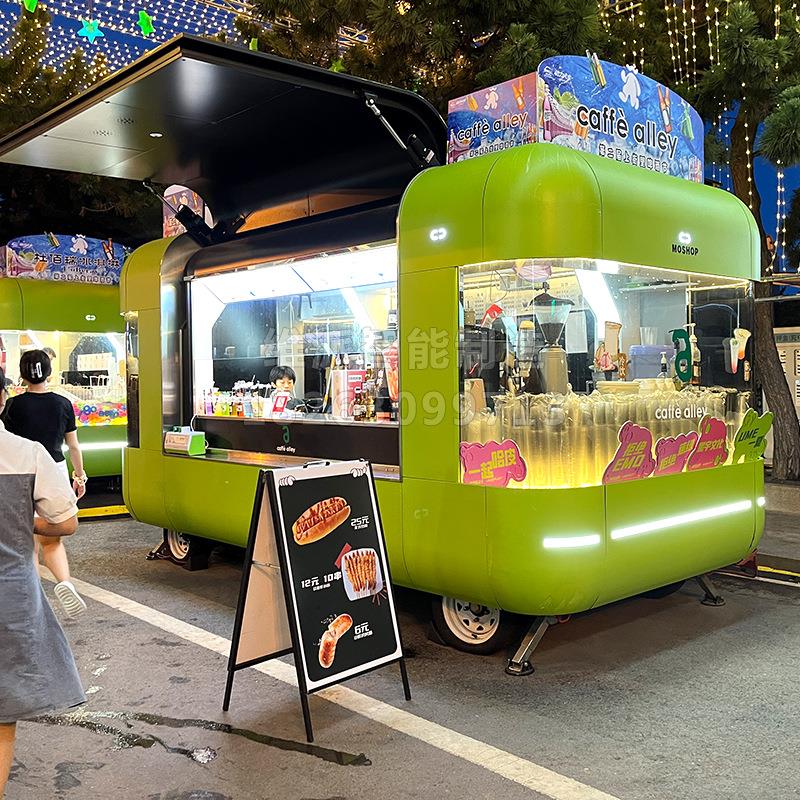 多功能商用餐车流动地摊餐饮车摆摊推车夜市网红炸串美食小吃车