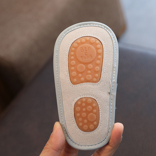 地板鞋婴儿拖鞋一岁半2软底防滑宝宝室内鞋婴幼P儿小拖鞋秋季男童