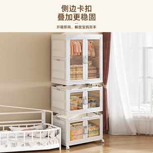 衣柜卧室a家用简易组装 挂衣柜防尘加厚可折叠儿童大人柜隔断柜衣