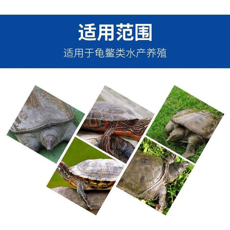 现货速发甲鱼白底腮腺康水产龟鳖甲鱼药红脖子白T眼腐皮烂爪白底