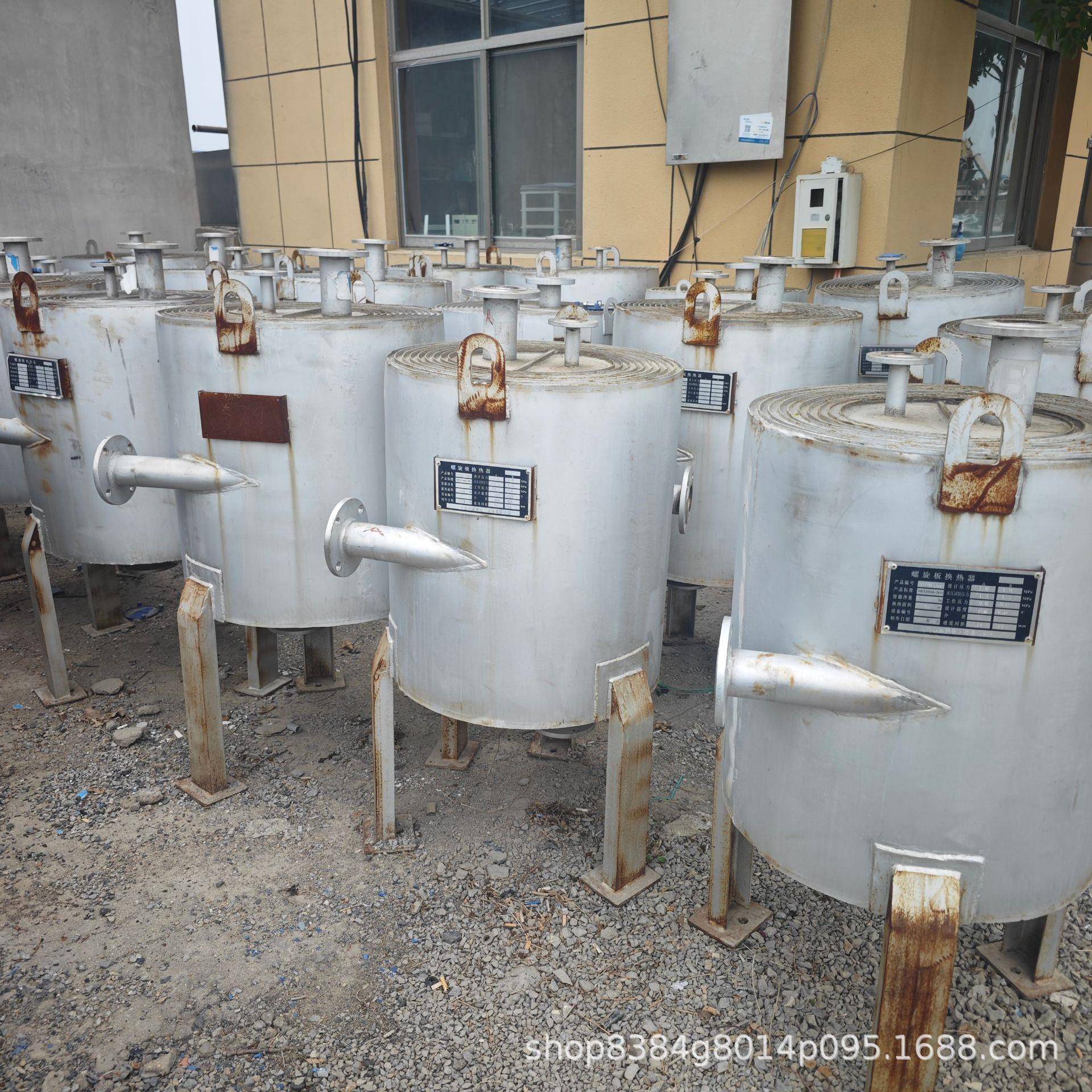 工业级不锈钢换热器5-50平方米耐高温耐腐蚀板式螺旋板两用