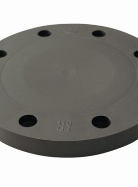 锚牌UPVC灰色盲板PVC管法兰盲板 3寸 DN75