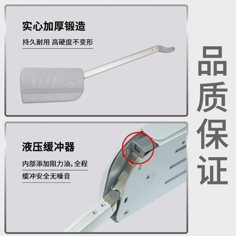 双缓冲折叠门支撑杆重型上翻门液压气撑杆气动杆气弹簧吊柜伸缩杆