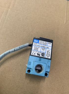 MAC 35A-ACA-DABA-1BA 电磁阀 原装拆机 电压220伏