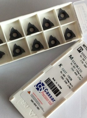卡赛60度立装螺纹数控刀片MTTR326001/326002/326003GR520/GR928