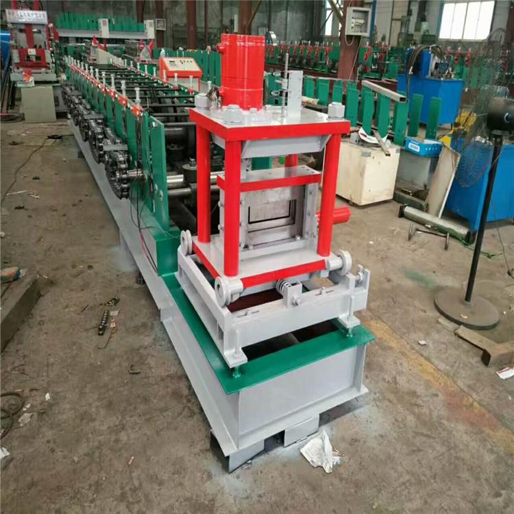 C型钢机钢结构C型槽成型机5080型号可调可冲孔冷弯成型设备