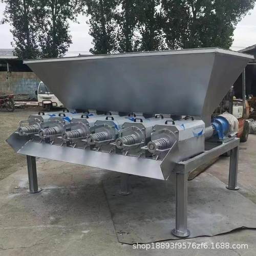 多机头干湿分离机固液分离机脱水机牛粪干湿分离机