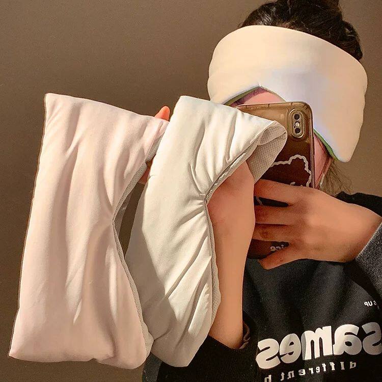 全包围加宽太空舱遮光眼罩女睡眠专用舒适不勒午休睡觉旅行可调节