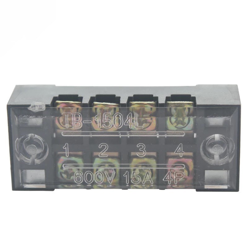 优质接线端子排 组合式 TB-1504L接线排 端子排 连接器[15A,4位]