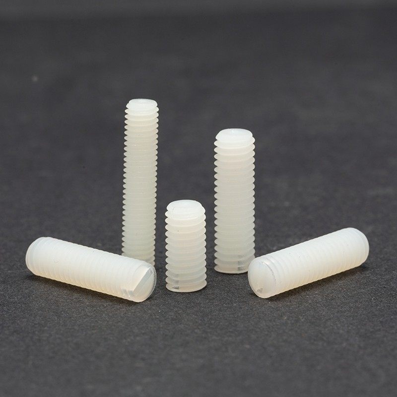 尼龙机米紧定螺丝塑料平端紧定顶丝M3M4M5M6M8M10M12无头机米螺钉,金属材料及制品,金属丝/绳/缆,淘宝优惠券,粉丝福利购,淘宝优惠卷