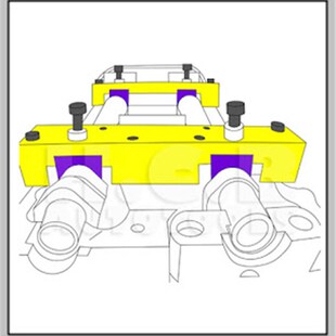B200 凸轮轴固定B180 B250 M274发动机正时专用 适用奔驰M270