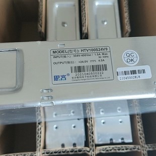 思齐电源HTV100S24V9设备工控电源24V4.5A100W输入AC304V-456V