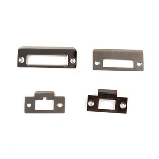 不锈钢双舌门导片扣板 单舍室内房门锁片门框铁片挡 挡片锁具配件