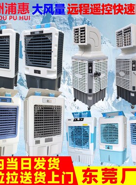 大洲大型冷风机工业空调扇商用制冷水冷风扇工厂房室外养殖场网吧