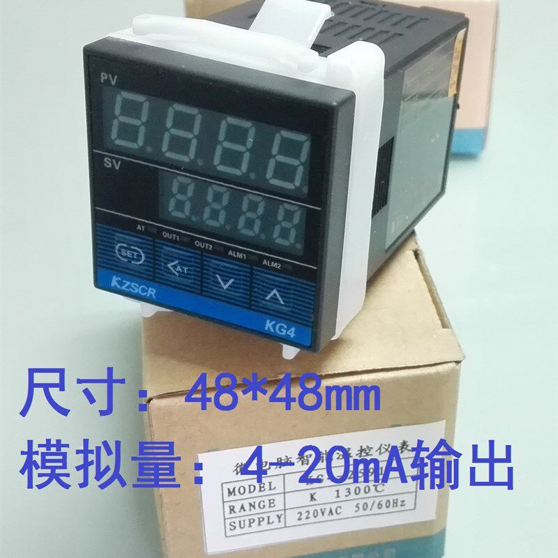 智能数显PID温控仪器温控表 4-20mA模拟量输出SCR万能输KJENPT100