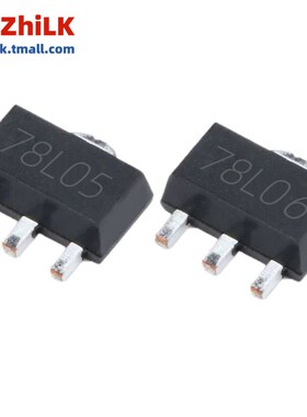 贴片SOT-89三端稳压管78L05 78L06 78L08 L09 78L10 78L12 78L15