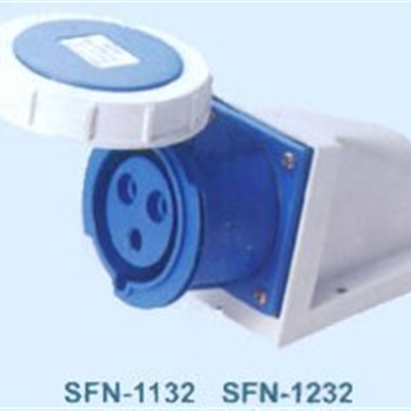 SFE上丰防水工业插座SFN-1132 16A 三极明装插座 三芯插座 IP67