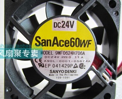 FANUC发那科风扇 9WF0624H706A 6015 24V0.11A A90L-0001-0567#A