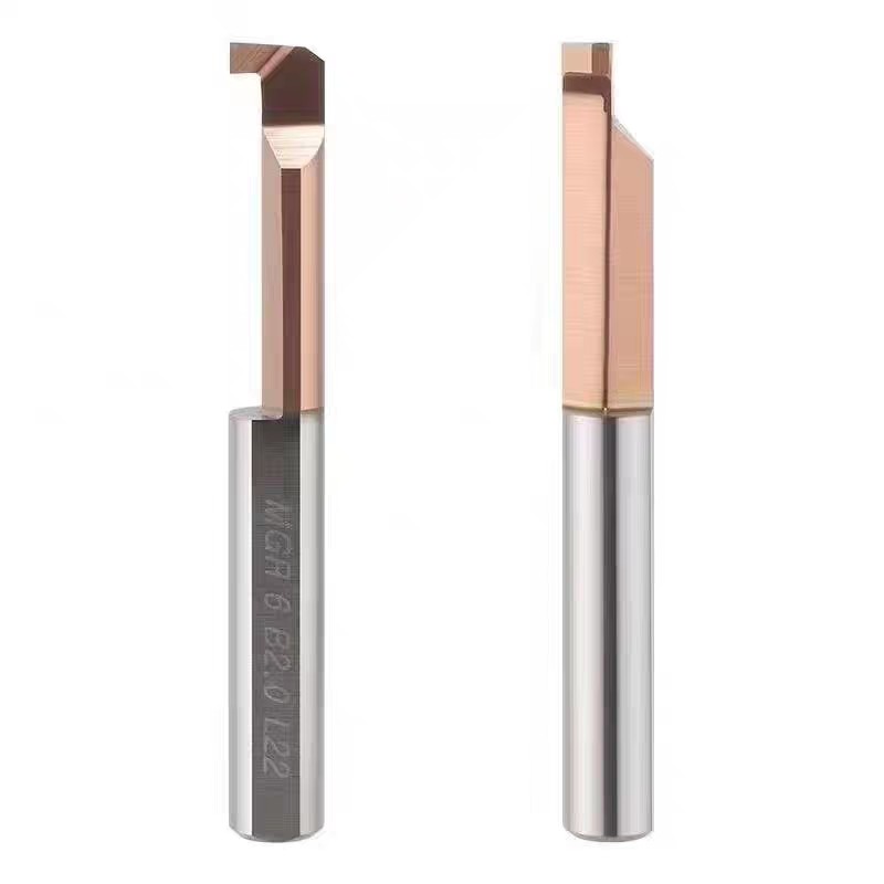 整体合金钨钢内孔小径槽刀MGR 4 5 6 8 涂层小孔镗刀内孔车削