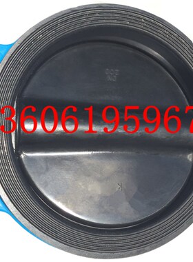 铸铁涡轮对夹式蝶阀D371J-16Q衬胶软密封蝶阀球墨铸铁涡轮蝶阀