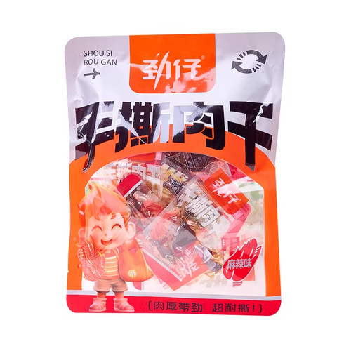 劲仔手撕肉干香辣独立装下酒