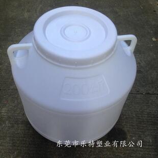 200升塑料桶圆形大缸食品级酵素桶全新料大口加厚大号储水桶
