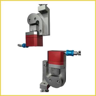 拉力机夹头手动气动打包带夹具拉伸夹具扎带端子线材夹头拉力夹具