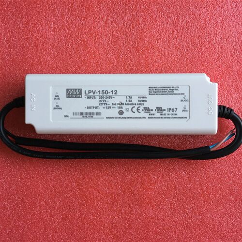 台湾明纬防水LED电源 LPV-150-12 120W 12V10A假一赔十LPV-150-12